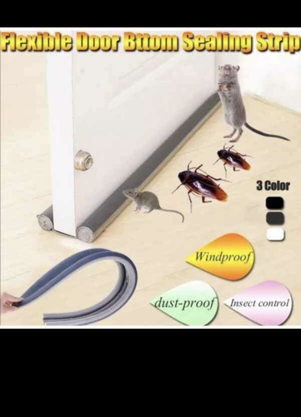 Bouchon pour bas de porte