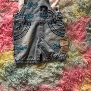 Ensemble 2Piéce Salopette Tshirt